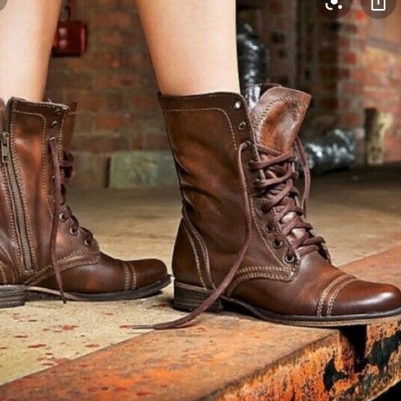 Steve Madden Combat Boots - Picture 7 of 8